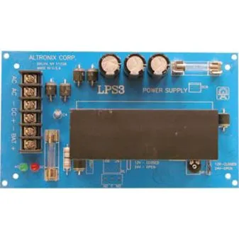 Altronix DPS5 Power Supply Charger, Single Output, 6/12/24VDC at 4A, 16/28V AC, Includes ST3 for DIN Rail Mounting