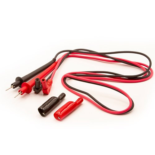 Triplett 79-374 48" Test Leads Insulated Screw-On Alligator Clips, Female Jack