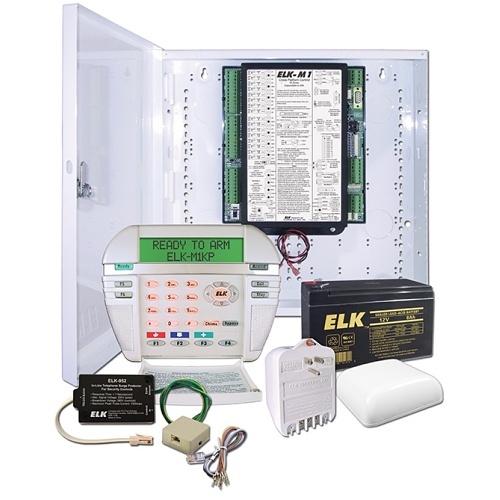ELK M1GSYS4 M1 Gold Kit with Enclosure and M1KP Keypad