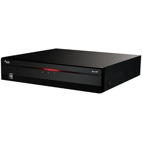 IDIS DR-2504P-8TB DirectIP 2500 Series 4-Channel IP 4K NVR, H.265 Video Compression, 8TB