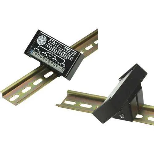 RDL DRA-35S STICK-ON DIN Rail Adapter for One Module, 35mm