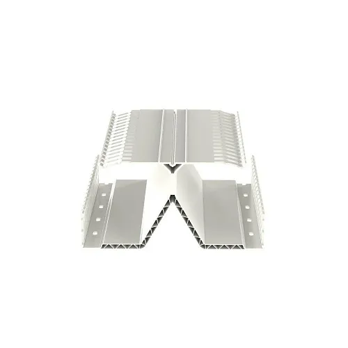 Panduit DRD44WH6 PanelMax DIN Wiring Duct with Base, Covers and DIN Rail Fasteners, 4-Height