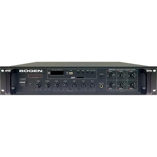 Bogen DRZ120 6-Zone Music and Paging System