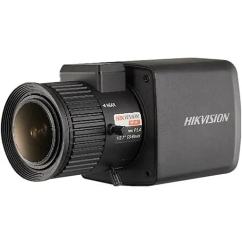 Hikvision DS-2CC12D8T-AMM Pro Series TurboHD 2MP Indoor Ultra-Low Light WDR Box Camera, Lens Not Included, Black