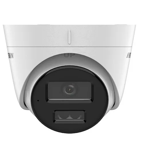 Hikvision DS-2CD1343G2-LIUF (2.8MM) 4MP LiteColor IP Turret Camera with Smart Hybrid Light, 2.8mm Fixed Lens, IP67 Protection