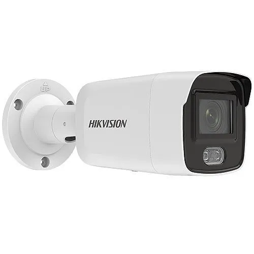 Hikvision DS-2CD2047G2-LU Performance Series ColorVu 4MP Outdoor Fixed Bullet IP Camera, 4mm Lens