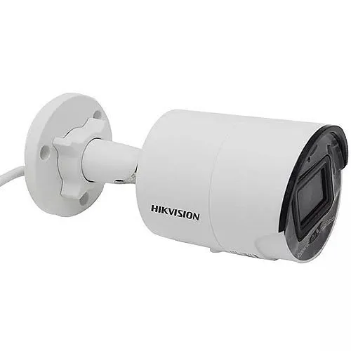 Hikvision DS-2CD2083G2-IU AcuSense 8MP Fixed Bullet IP Camera, 4mm Lens, White (Replaces DS-2CD2083G0-I)