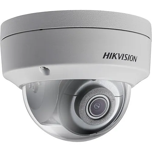 Hikvision DS-2CD2123G0-I Value Series 2MP Outdoor EXIR Dome IP Camera, 2.8mm Fixed Lens, White