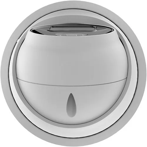 Hikvision DS-2CD2347G2-LU ColorVu 4MP Outdoor Turret IP Camera, 4mm Fixed Lens, White