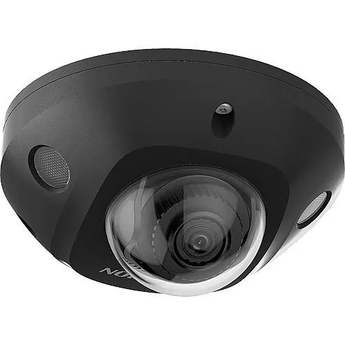 Hikvision DS-2CD2543G2-IS Value Series AcuSense 4MP Outdoor IR Mini Dome IP Camera with Audio and Alarm, 2.8mm Fixed Lens, Black