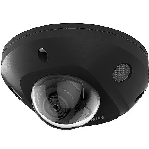 Hikvision DS-2CD2543G2-IS Value Series 4MP AcuSense Outdoor IR Fixed Mini Dome IP Camera, 2.8mm Lens, Black