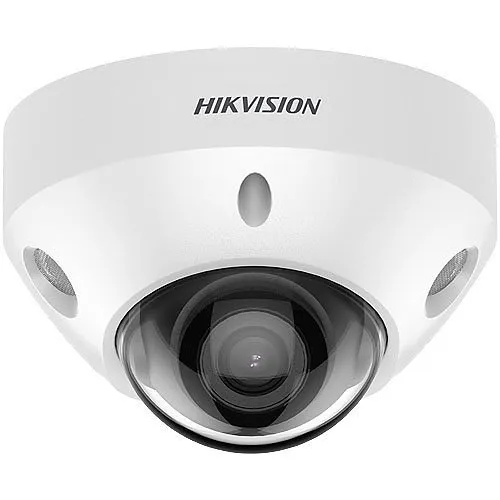Hikvision DS-2CD2547G2-LS ColorVu 4MP Mini Dome IP Camera, 2.8mm Fixed Lens, White (DS-2CD2545FWD-IS 2.8MM)