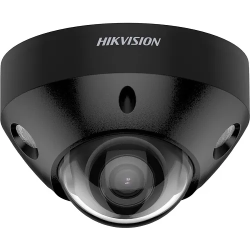 Hikvision DS-2CD2583G2-IS 2.8MM(BLACK) Pro Series 8MP AcuSense IP Mini Dome Camera, 2.8mm Fixed Lens, IP67, Black