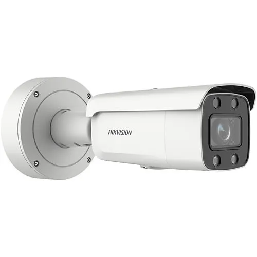 Hikvision DS-2CD2647G2-LZS Performance Series ColorVu 4MP WDR Bullet IP Camera, 3.6-9mm Motorized Varifocal Lens, White (Replaces DS-2CD2T47G1-L 6MM)