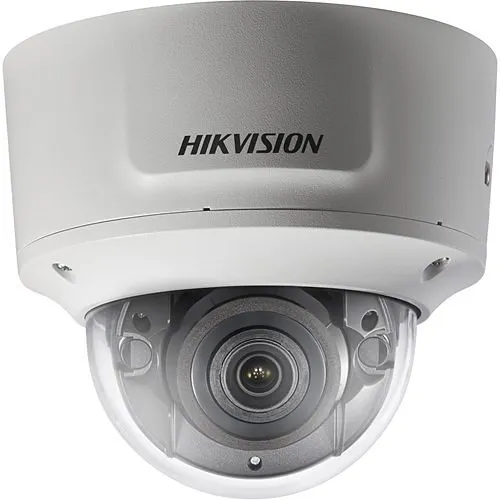 Hikvision DS-2CD2723G1-IZS Value Series 2MP Outdoor IR Dome IP Camera, 2.8-12mm Motorized Varifocal Lens, White, (Replaces DS-2CD2712F-I)