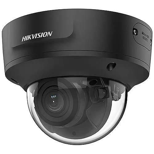 Hikvision DS-2CD2743G2-IZSB Value Series 4MP AcuSense Outdoor Motorized Varifocal Dome IP Camera, 2.8-12mm Lens, Black