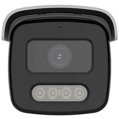 Hikvision DS-2CD2T47G2-LSU/SL  ColorVu 4MP Strobe Light and Audible Warning Fixed Bullet IP Camera, 6mm Lens