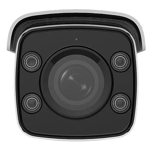 Hikvision DS-2CD2T87G2-LSU/SL 8MP ColorVu Strobe Light and Audible Warning Fixed Bullet IP Camera, 4mm Lens