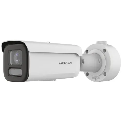 Hikvision DS-2CD3688G2T-LIZS ColorVu Smart Hybrid Light 8MP Dual Illumination Bullet IP Camera, 2.7-13.5mm Motorized Varifocal Lens, White