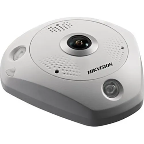 Hikvision DS-2CD6365G0E-IVS 6MP Fisheye IP Camera, 1.27mm Lens