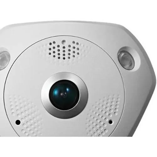 Hikvision DS-2CD63C5G0E-IVS 12MP Fisheye IP Camera, 2mm Lens
