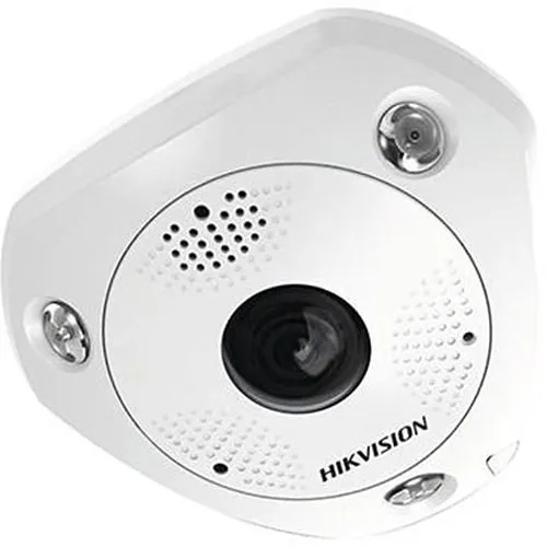 Hikvision DS-2CD63C5G0E-IVS 12MP Fisheye IP Camera, 2mm Lens