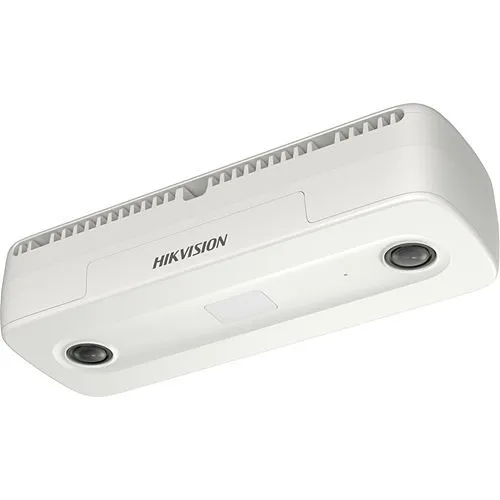 Hikvision DS-2CD6825G0/C-IS Smart Series Indoor Dual-Lens People Counting Density Camera, 2mm Lens, White