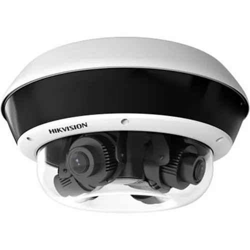 Hikvision DS-2CD6D54FWD-IZHS Smart Series PanoVu 20MP Outdoor Multi-Sensor Flexible IP Camera, 2.8-12mm Lens, White