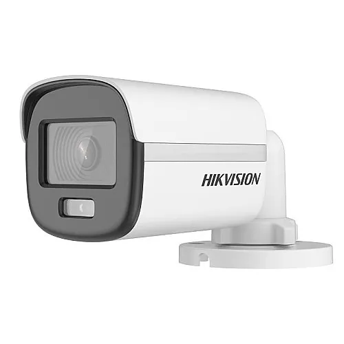 Hikvision DS-2CE10DF0T-F  2MP ColorVu Fixed Mini Bullet Camera, 2.8 mm Fixed Lens, White