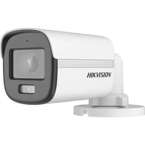 Hikvision DS-2CE10KF0T-FS ColorVu 5MP Audio Mini Bullet Camera, 3.6mm Fixed Lens, White