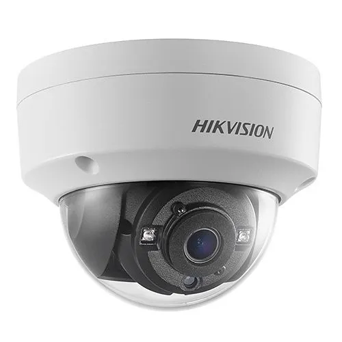 Hikvision DS-2CE57D3T-VPITF TurboHD 2MP Outdoor Ultra-Low Light Dome Camera, 2.8mm Lens, White
