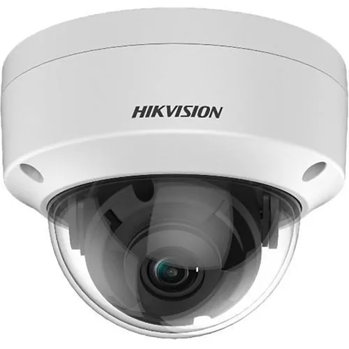 Hikvision DS-2CE57H0T-VPITF TurboHD 5MP Outdoor IR Dome Analog Camera, 2.8mm Lens, White