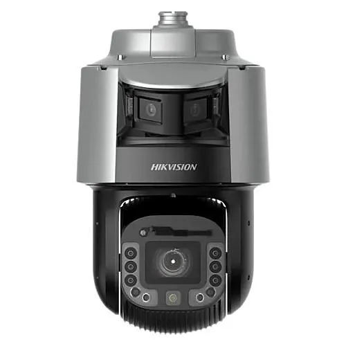 Hikvision DS-2SF8C442MXG-ELW/26(F0) Value Series TandemVu 4MP PTZ Camera, 42x Optical Zoom Lens, Silver/Black