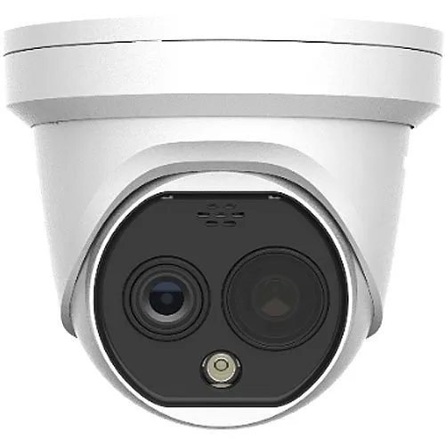 Hikvision DS-2TD1228T-3/QA Thermography Bi-Spectrum IP Turret Camera, 3.5mm Lens