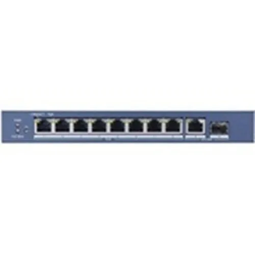 Hikvision DS-3E0510P-E 8-Port Unmanaged Gigabit PoE Ethernet Switch, 20Gbps