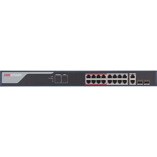 Hikvision DS-3E1318P-EI Smart Managed 16-Port 100 Mbps PoE Ethernet Switch