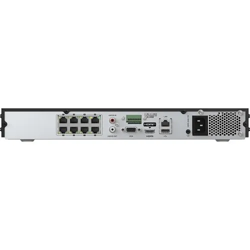 Hikvision DS-7608NI-I2/8P 8-Channel 12MP Embedded Plug-and-Play NVR, 2TB