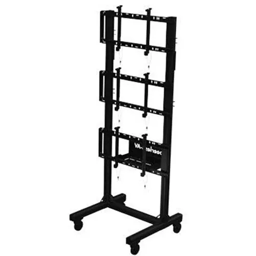 Peerless-AV DS-C560-1X3 SmartMount Portable Video Wall Cart 1x3 Configuration for 46-60" Displays
