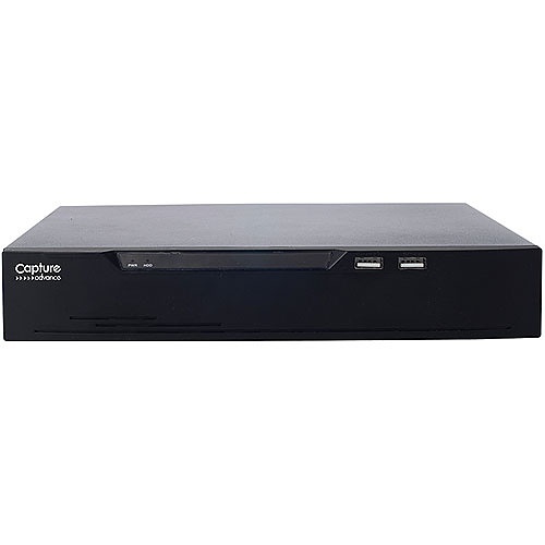 Capture Advance R2-NVR4C2TB 4-Channel NVR PoE, 2TB HDD, NDAA Compliant, Replaces R2-4CHNVR2TB