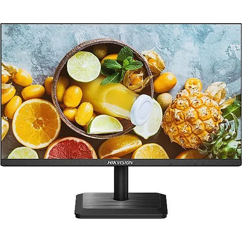 Hikvision DS-D5024FC-C 24" Ultra Thin FHD Monitor with Built-In Speaker, Black (Replaces DS-D5024FC)