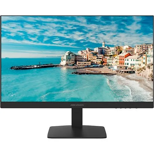 Hikvision DS-D5027FN 27" LED FHD Borderless Monitor, HDMI/VGA, Black