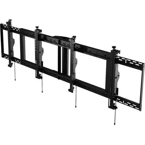 Peerless-AV DS-MBZ942L-2X1 SmartMount Digital Menu Board Ceiling Mount with 8pt Adjustment, Landscape 2x1 Configuration for 40" to 42" Displays