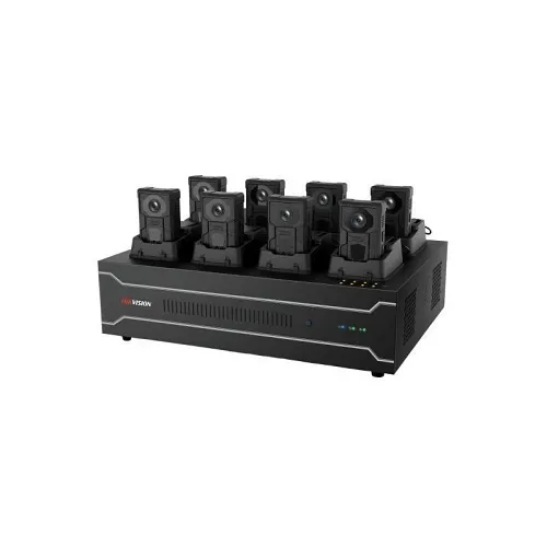 Hikvision DS-MH4172I/2T(FOR DS-MH2311) 8-Port Dock Station for Body Cameras, 2TB HDD