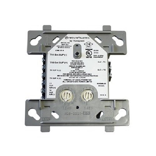 Fire-Lite MMF-302 Standard-Sized Addressable Monitor Module for 2-Wire, 24V, Smoke Detectors on Style (Class A) or Style (Class B) Circuit