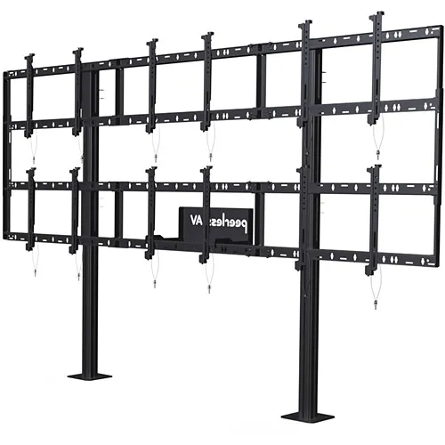 Peerless-AV Modular Video Wall Pedestal Mount 3x2 Configuration for 46" to 55" Displays