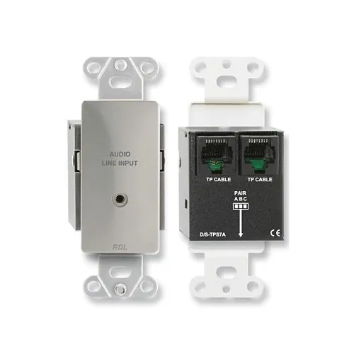 RDL DS-TPS7A Series Format-A Passive Single-Pair Sender, Stainless Steel