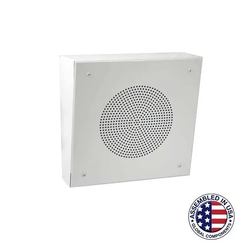 Lowell DSL-805-72 Dual Cone Speaker with 25/70V Xfmr, Grille, Enclosure, 8"