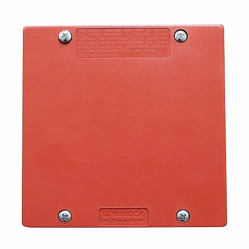 Eaton DSM-12/24-R Wall Mounted 12/24V Wheelock DSM Sync Module, Red