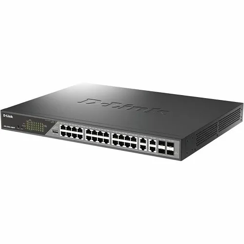 D-Link DSS-200G-28MPP 28-Port 10/100/1000 PoE Gigabit Ethernet Surveillance Switch