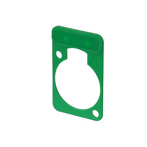 NEUTRIK DSS-BLACK Labeling Plate for D-Shape Connectors, 100-Pack, Black